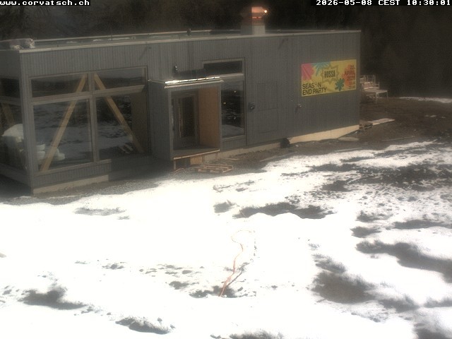 Archiv Foto Webcam Die Hossa Bar am Corvatsch