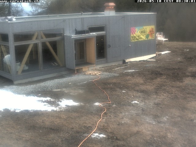 Archiv Foto Webcam Die Hossa Bar am Corvatsch