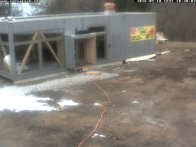 Archiv Foto Webcam Die Hossa Bar am Corvatsch