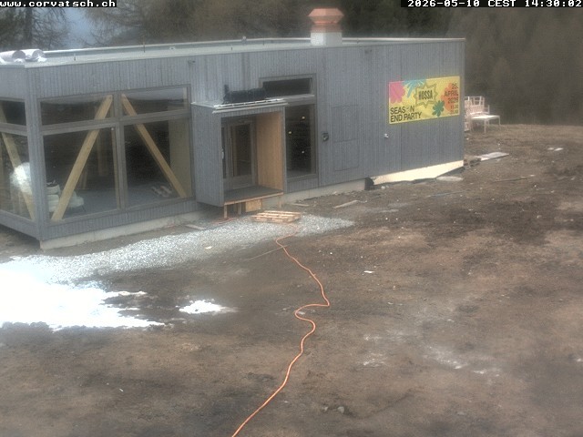 Archiv Foto Webcam Die Hossa Bar am Corvatsch