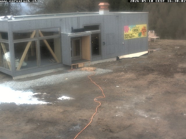 Archiv Foto Webcam Die Hossa Bar am Corvatsch