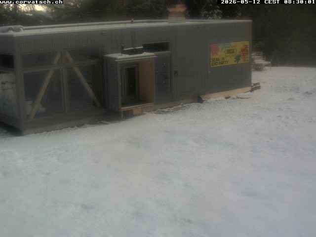 Archiv Foto Webcam Die Hossa Bar am Corvatsch