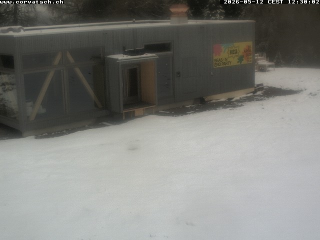 Archiv Foto Webcam Die Hossa Bar am Corvatsch