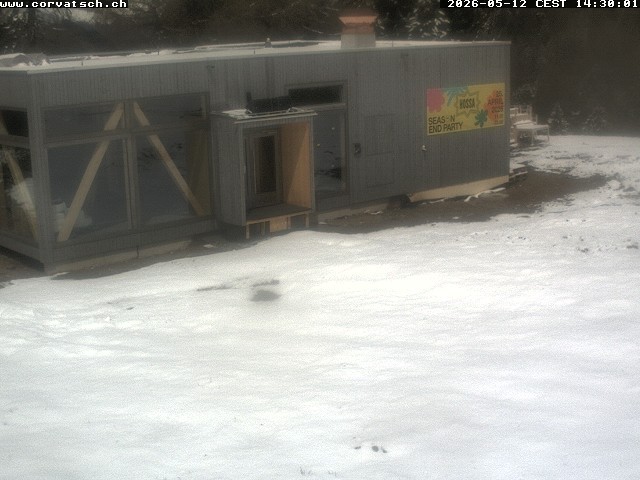 Archiv Foto Webcam Die Hossa Bar am Corvatsch