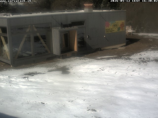 Archiv Foto Webcam Die Hossa Bar am Corvatsch