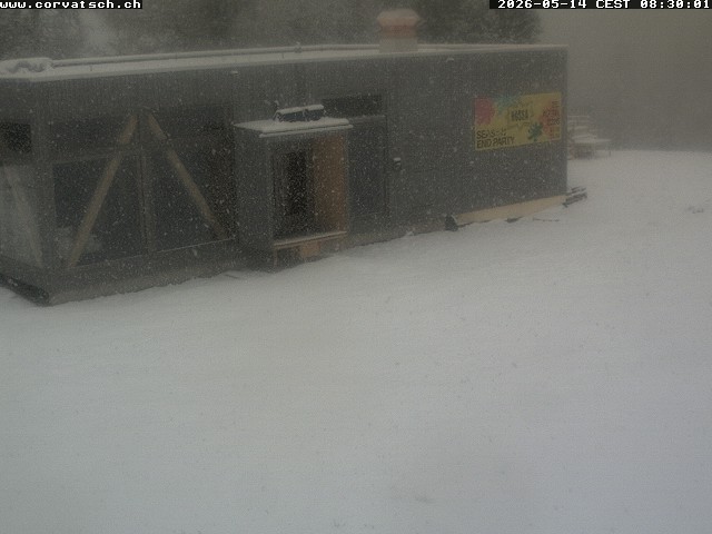 Archived image Webcam St. Moritz - Corvatsch: Hossa Bar
