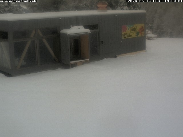 Archived image Webcam St. Moritz - Corvatsch: Hossa Bar