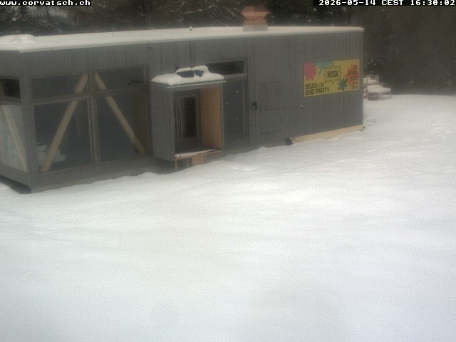 Archived image Webcam St. Moritz - Corvatsch: Hossa Bar