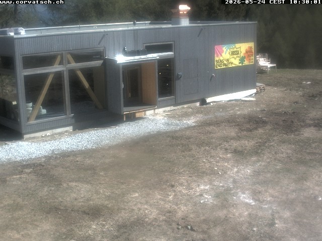 Archived image Webcam St. Moritz - Corvatsch: Hossa Bar