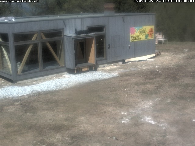 Archived image Webcam St. Moritz - Corvatsch: Hossa Bar