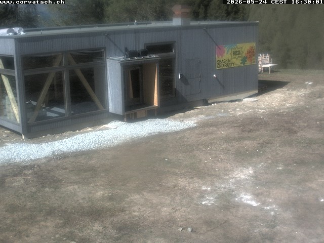 Archived image Webcam St. Moritz - Corvatsch: Hossa Bar