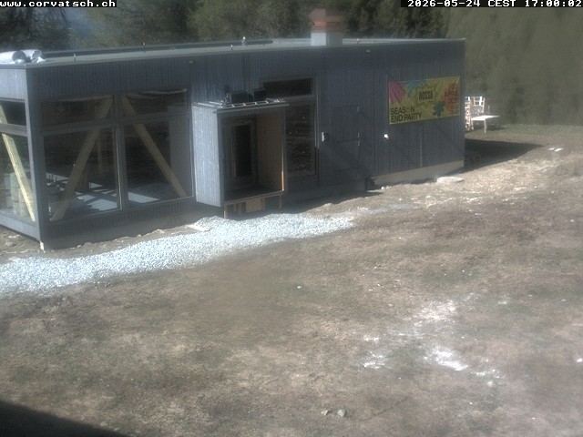 Archived image Webcam St. Moritz - Corvatsch: Hossa Bar
