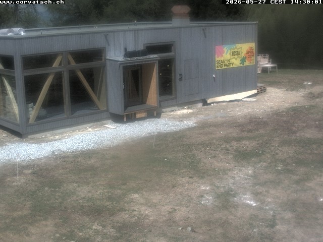 Archived image Webcam St. Moritz - Corvatsch: Hossa Bar