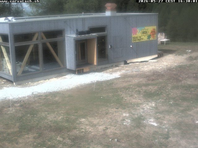 Archived image Webcam St. Moritz - Corvatsch: Hossa Bar