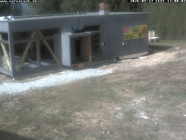 Archived image Webcam St. Moritz - Corvatsch: Hossa Bar