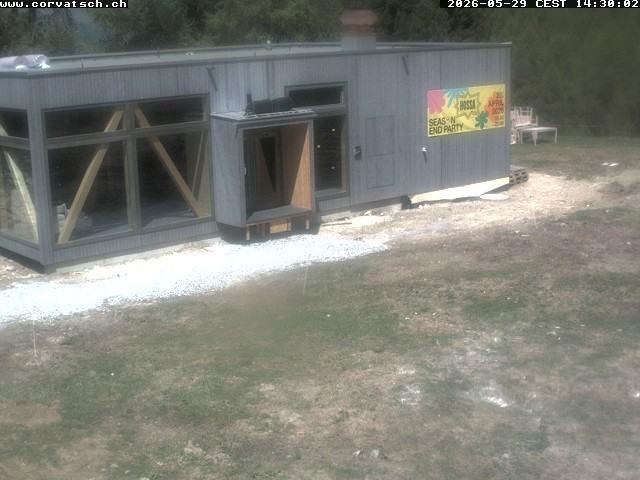 Archiv Foto Webcam Die Hossa Bar am Corvatsch