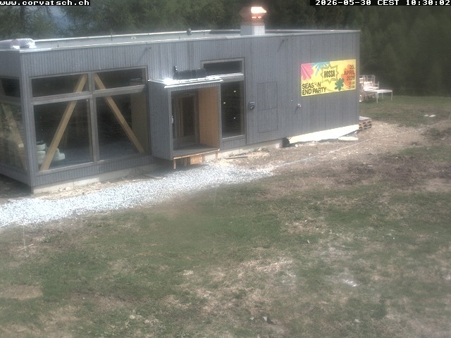 Archived image Webcam St. Moritz - Corvatsch: Hossa Bar