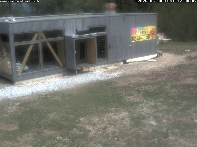 Archived image Webcam St. Moritz - Corvatsch: Hossa Bar