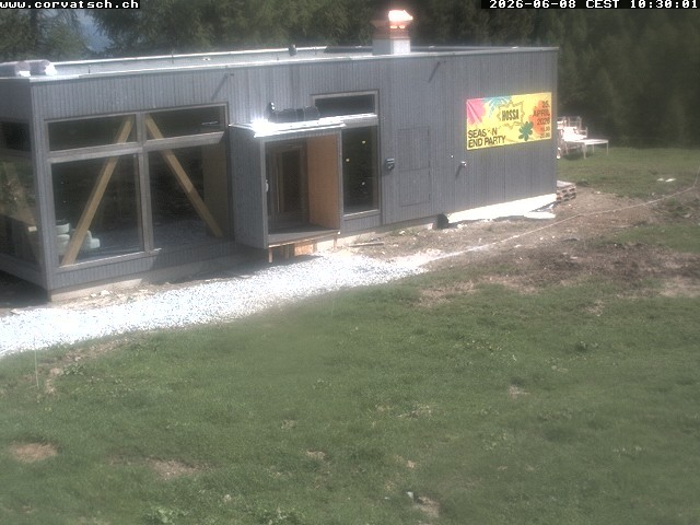 Archiv Foto Webcam Die Hossa Bar am Corvatsch
