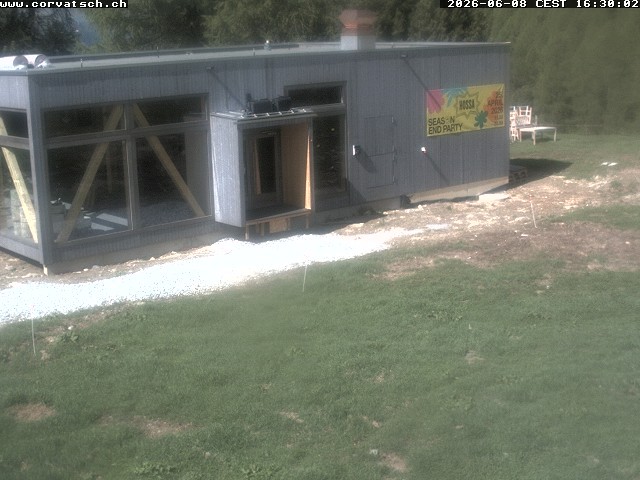 Archiv Foto Webcam Die Hossa Bar am Corvatsch