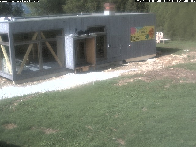 Archiv Foto Webcam Die Hossa Bar am Corvatsch