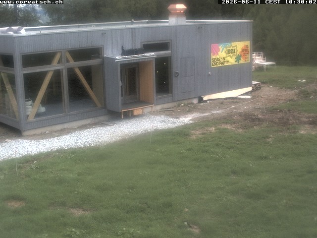 Archiv Foto Webcam Die Hossa Bar am Corvatsch