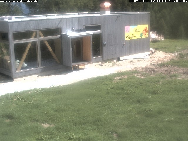 Archiv Foto Webcam Die Hossa Bar am Corvatsch