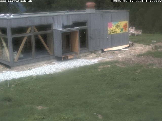 Archiv Foto Webcam Die Hossa Bar am Corvatsch