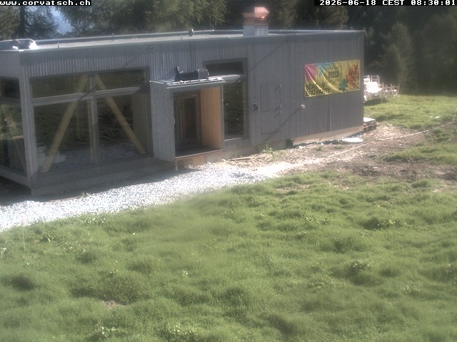 Archiv Foto Webcam Die Hossa Bar am Corvatsch