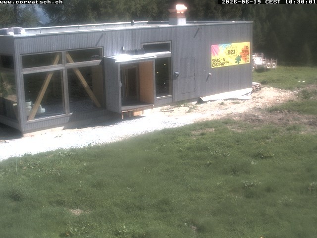 Archiv Foto Webcam Die Hossa Bar am Corvatsch