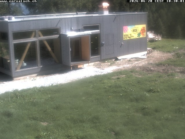 Archiv Foto Webcam Die Hossa Bar am Corvatsch