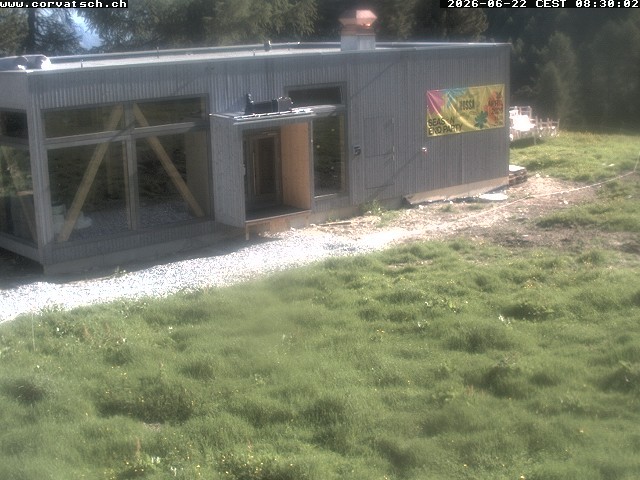 Archiv Foto Webcam Die Hossa Bar am Corvatsch