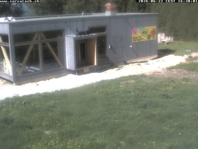 Archived image Webcam St. Moritz - Corvatsch: Hossa Bar