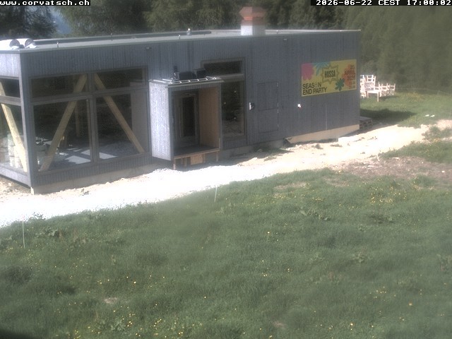 Archived image Webcam St. Moritz - Corvatsch: Hossa Bar