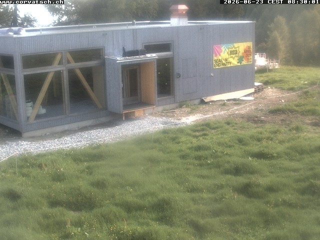 Archived image Webcam St. Moritz - Corvatsch: Hossa Bar