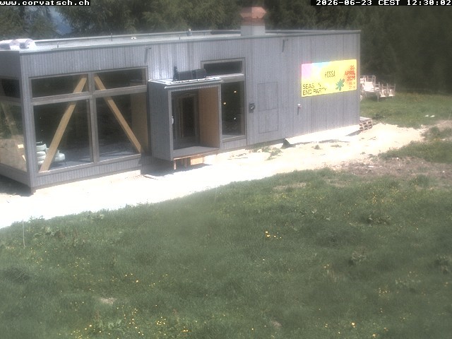 Archived image Webcam St. Moritz - Corvatsch: Hossa Bar