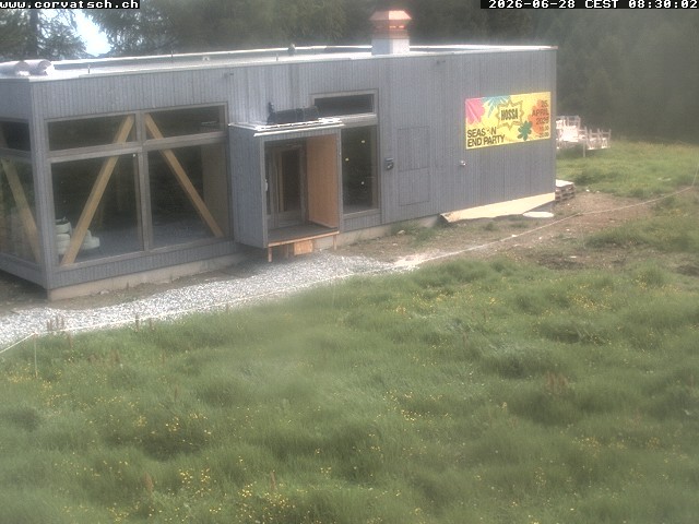 Archived image Webcam St. Moritz - Corvatsch: Hossa Bar