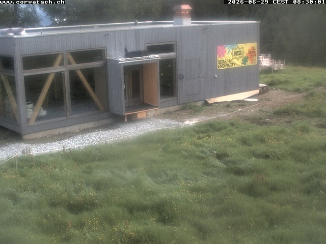Archiv Foto Webcam Die Hossa Bar am Corvatsch