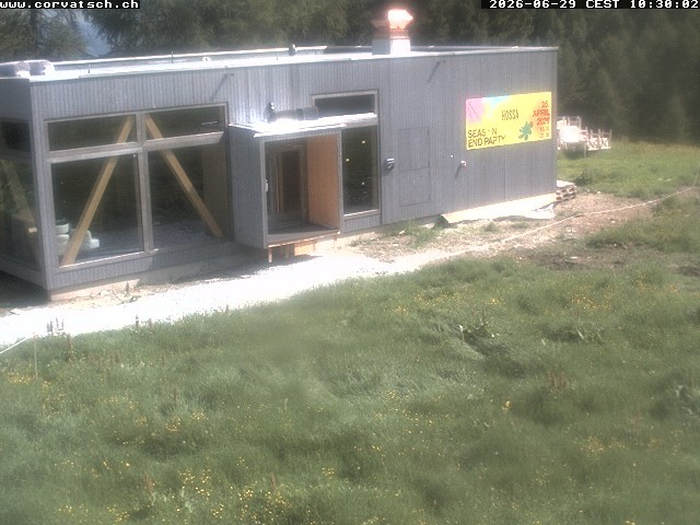 Archiv Foto Webcam Die Hossa Bar am Corvatsch