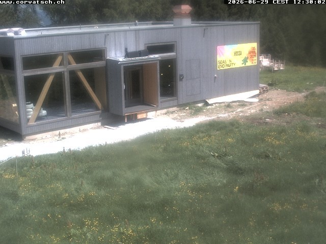 Archiv Foto Webcam Die Hossa Bar am Corvatsch
