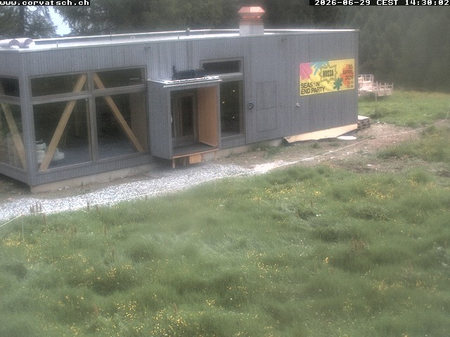 Archiv Foto Webcam Die Hossa Bar am Corvatsch