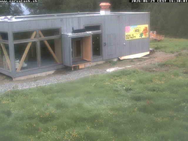 Archiv Foto Webcam Die Hossa Bar am Corvatsch