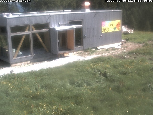 Archiv Foto Webcam Die Hossa Bar am Corvatsch
