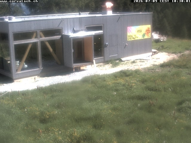 Archiv Foto Webcam Die Hossa Bar am Corvatsch