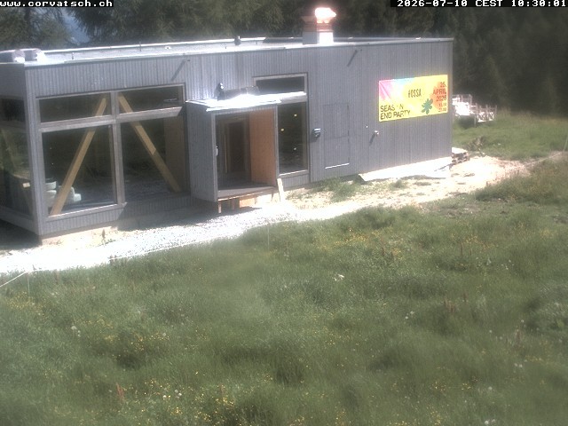 Archiv Foto Webcam Die Hossa Bar am Corvatsch