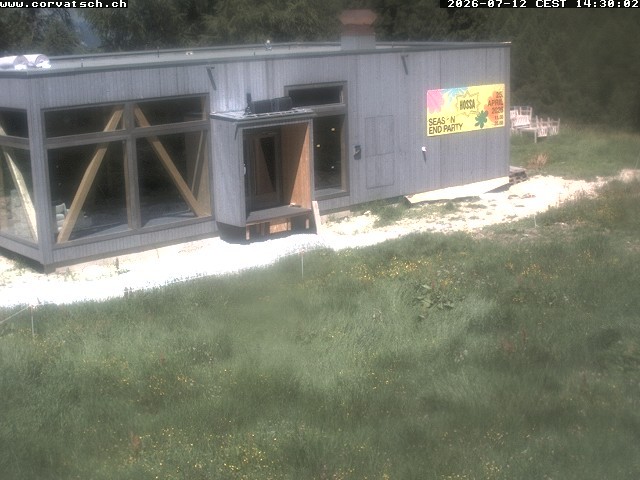 Archiv Foto Webcam Die Hossa Bar am Corvatsch