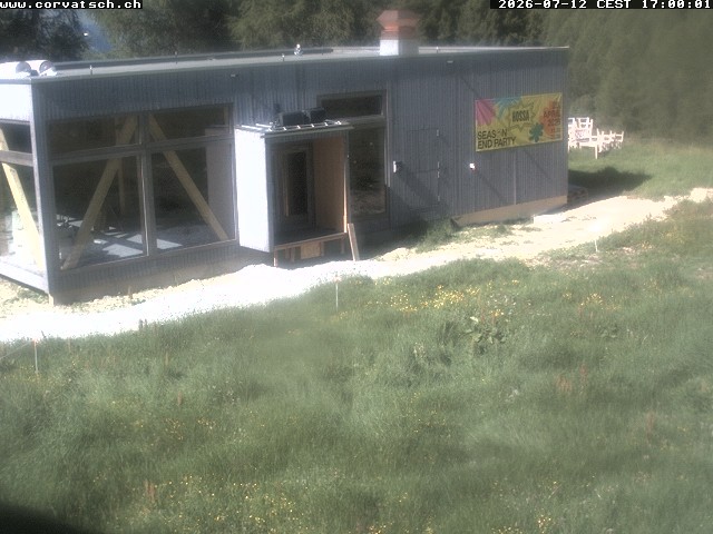 Archived image Webcam St. Moritz - Corvatsch: Hossa Bar