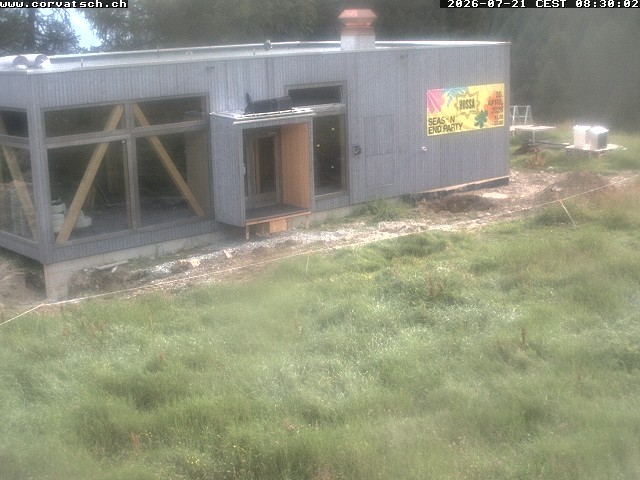 Archiv Foto Webcam Die Hossa Bar am Corvatsch