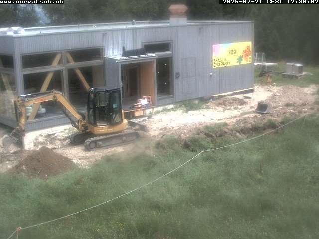 Archiv Foto Webcam Die Hossa Bar am Corvatsch