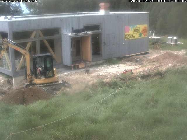 Archiv Foto Webcam Die Hossa Bar am Corvatsch